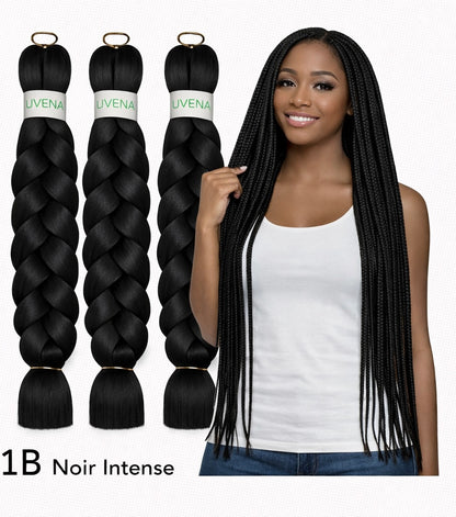 UVENA Mèches Kanekalon 24 pouces – Lot de 3 mèches