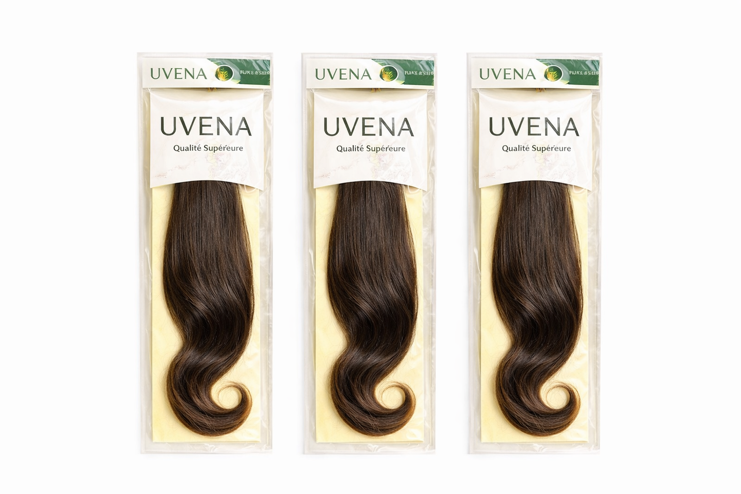 UVENA – Mèches Pony yaki  – Lot de 3