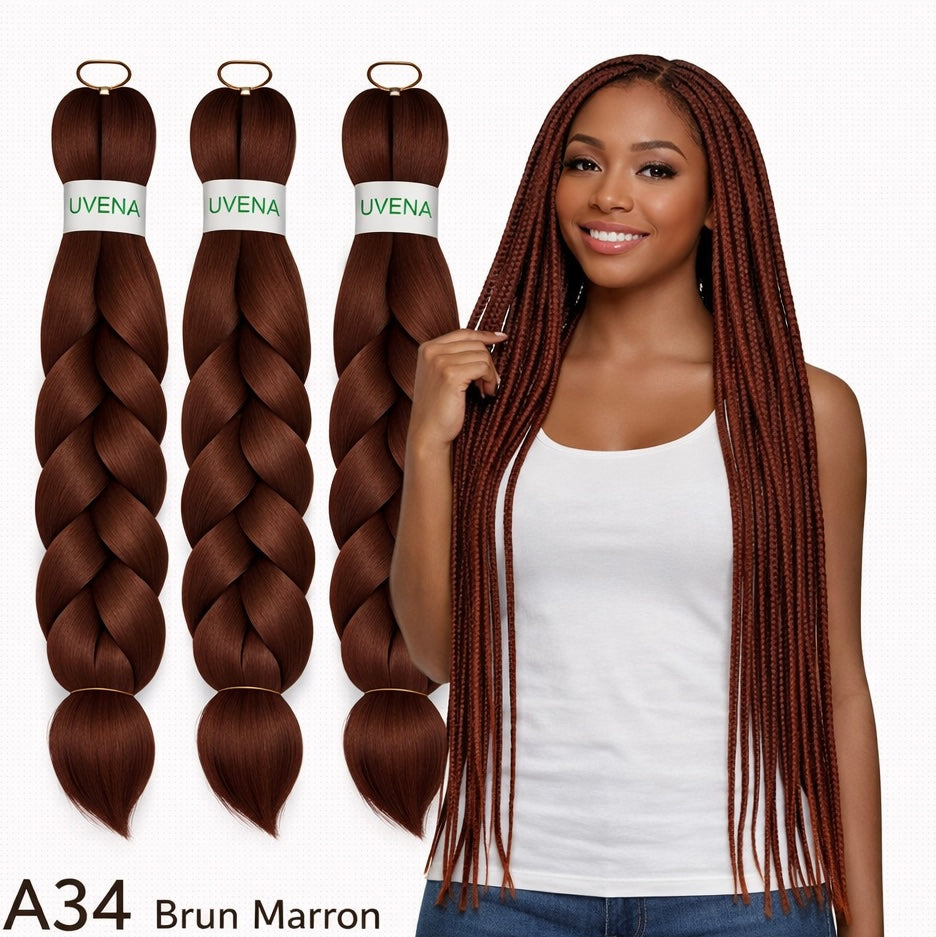 Mèches pré-tirées premium  26"– Lot de 3