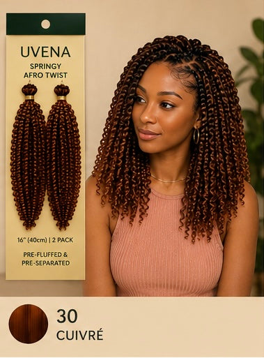 UVENA - Afro spring Twist - 16" - 1 paquet
