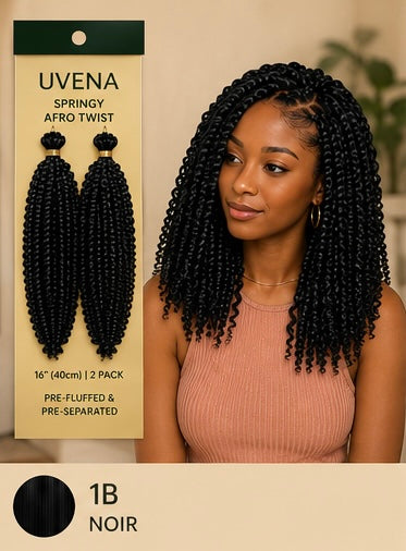 UVENA - Afro spring Twist - 16" - 1 paquet