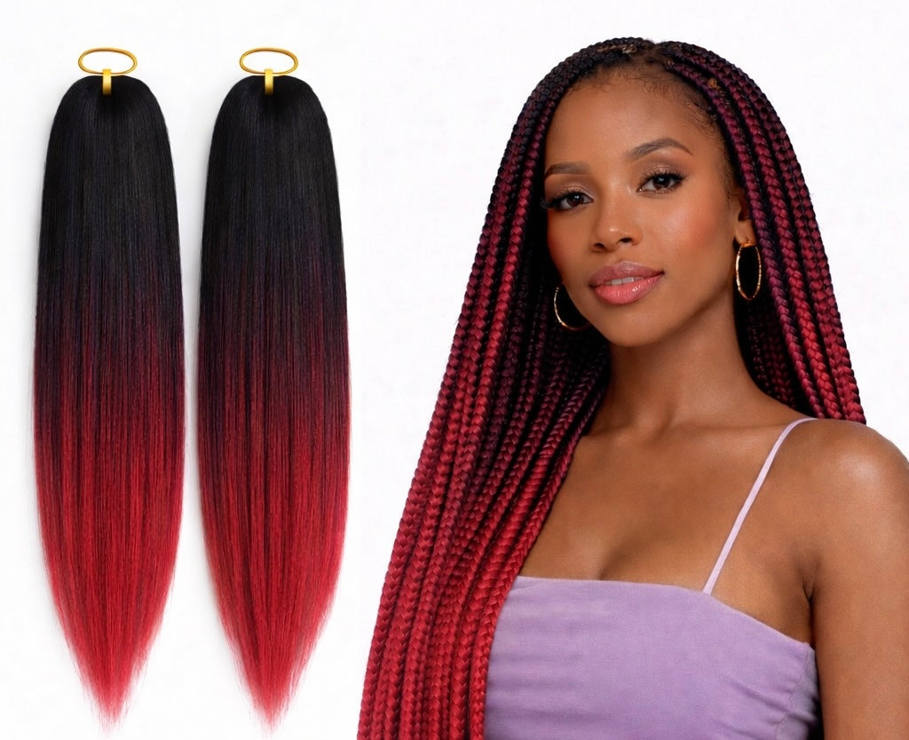 Mèches pré-tirées premium  26"– Lot de 3